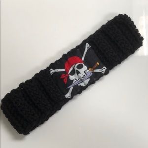 Pirate skull crossbones headband Halloween costume